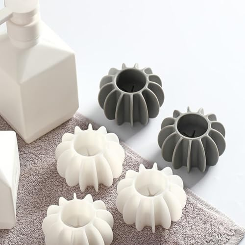 Besttoolifes Laundry Balls 20pcs Anti-Static Lint Remover for Hair Removal Laundry, Pet Hair Remover Washing, Clothes Protection Balls, Fabric Softener Alternative, Dryer(White)