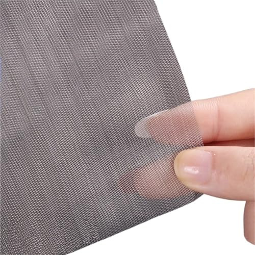 Food Filter Ant Farm Anti-Escape Dense Net for Ants House Anthill Anti-escap Tool Stainless Steel 80 Mesh Nest Accessory Kitchen Sieve(30x30cm)