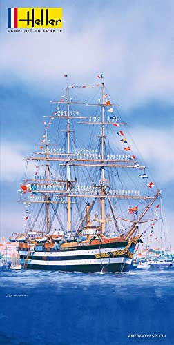 Heller 80807 Modellbausatz Amerigo Vespucci