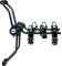 Thule Autoträger Durchgang Fahrradträger, schwarz, 3 Bike