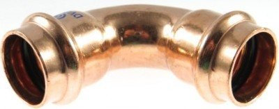 Kupfer Pressfitting Bogen 22mm x 90° Kontur V
