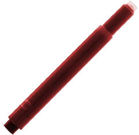 Monteverde Ink Cartridge for Lamy Fountain Pens, Red, 5 Pack (L302RD) by MONTEVERDE