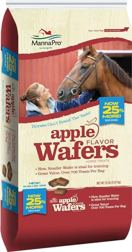 Manna Pro Wafers Horse Treats 20lb Apple