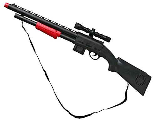 Atosa 21450 Gewehr, 77x15 cm, Unisex – Erwachsene, Schwarz, Large