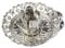 hdg Baumkerzenhalter Vintage Clip 8 er Set Made in Germany, Farbe:Silber