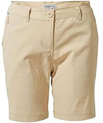 Craghoppers Womens Kiwi Pro Hiking Shorts, Desert Sand, 30W EU