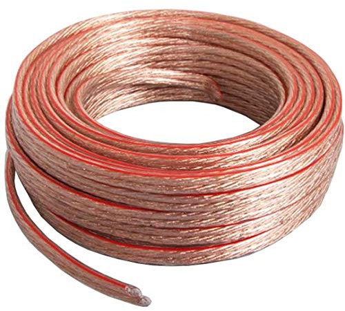 Cableague 12AWG Speaker Wire,12 AWG Gauge Speaker Wire Cable 100 Feet Great Use for Home Theater Speakers and Car Speakers