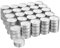EPISENT Premium Tealight Candles – Pack of 100 Unscented White Tea Lights with Up to 4-Hour Burn in Aluminium Cups – Drip-Free, Smokeless, Long-Lasting – Ideal for Weddings, Events & Home Decor