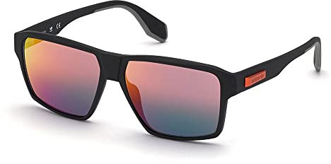 ADIDAS ORIGINALS Unisex OR0039 Sonnenbrille, Matte Black, 58