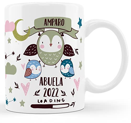 Bee Ingenious Taza Buho Colección Regalo madres o embarazada Regalos para mamas embarazadas Regalos originales para embarazadas primerizas (Abuela)