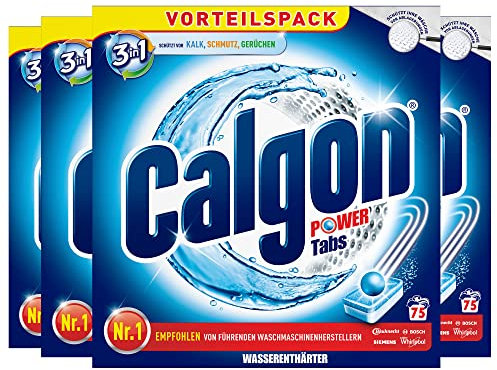 Calgon 3-in-1 Power Tabs – 4x75 Tabs (4er Pack)