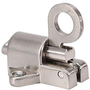 Loquet A Ressort Automatique,Verrou A Ressort,Verrou Inox A Ressort,Door Latch Lock,Locket De Fermeture Ressort Rebond,Loquet À Anneau,Loquet,Volant De Jouet,Serrure De Porte De Toilette,Loquet Coulis