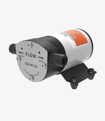 SEAFLO Pompa di sentina/zavorra marina 12V reversibile 8 GPM autoadescante girante