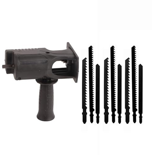 Herramienta Modificada de Taladro Eléctrico Adaptador de Sierra de Reciprocidad para Poda de Corte de Metal de Madera