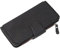 wojonifuiliy01 Mode Frauen Brieftasche Kupplung Kartenhalter Geldbörse Dame Lange Handtasche Multi Card Buckle Wallet Planzeiger Mit (Black, One Size)