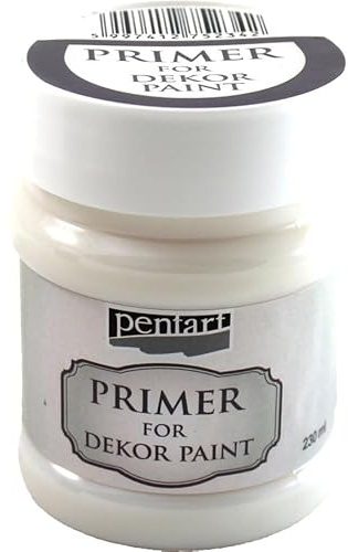 Zita's Creative Grundierfarbe für Dekor Paint Chalky - 230ml Grundierung für Kreidefarbe, Vintagefarbe, Mattfarbe, Bastelfarbe