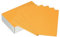 PATIKIL 100Stk Metall Visitenkarten Leere 0.21mm Dickes 3.4x2.1 Aluminium Lasergravur Bedruckbare Namenskarte für Benutzerdefinierte DIY Orange
