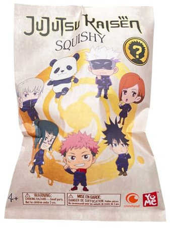 YuMe Jujutsu Kaisen Squishy Blind Mystery Tasche, 12 Stück, zufällige Auswahl