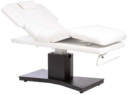 LBH Table de massage électrique SPA avec 3 moteurs et trou pour le visage Modèle Bere Base Wengue