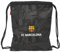 Safta FC Barcelona Black Sport-Rucksack, Kordelzug, Rucksack, ideal für Kinder verschiedener Altersgruppen, bequem und vielseitig, Qualität und Widerstandsfähigkeit, 35 x 45 cm, Schwarz, Schwarz,