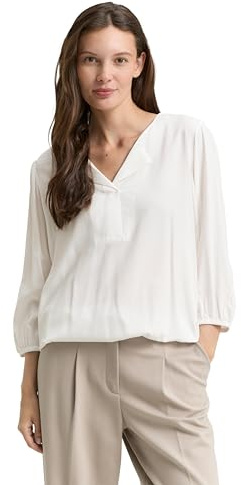 Tom Tailor Damen 1047574 Bluse aus Viskose (1er Pack)