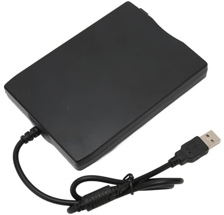 Ejoyous Diskettenlaufwerk USB 3,5 Zoll, PC Externe Diskettenlaufwerk 1.44 MB/2 HD Floppy Disk Drive Extern, kompatibel mit 2000/7/8/10 XP Vista