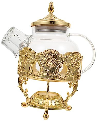 LABRIMP 1 Juego Cafetera Hervidor De Café De Estilo Europeo Café Del Hotel Tetera Aleación De Zinc Dorado