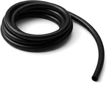 Pisces Black PVC Aquarium and Pond Airline Tubing 4mm Diameter (6mm OD) - 1 Metre