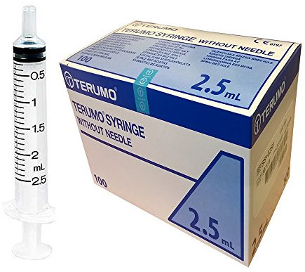 Terumo 3 ml Disposable Syringe (Box of 100 )