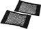 Coffre de rangement Net, Dimik [Lot de 2] Velcro Auto Filet de rangement – Bouteilles, courses, stockage, Add On organiseurs pour voiture camion