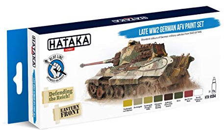 Hataka Late WW2 German AFV paint set # BS94