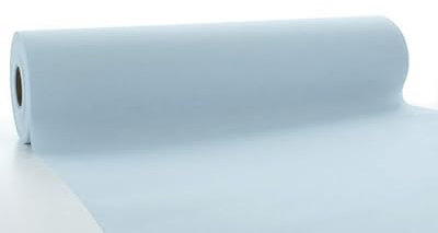 Sovie Horeca Linclass Airlaid Tischläufer Perlgrau - 40cm x 24m - Einfarbiger Einmal-Tischläufer - Perforierung alle 120cm - Ideal für Dekorationen