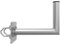 Premium X 35cm Balkon-Ausleger Aluminium Geländer Balkon-Halterung für Satelliten-Schüssel SAT-Antenne Wand-Halter mit Schellen