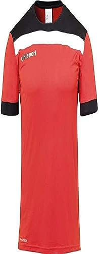 uhlsport Herren Offense 23 Trikot, rot/Schwarz/Weiß, S