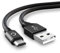 CELLONIC Cable de Datos USB Nylon 2m para Mando/Consola Compatible con Xbox One Controller Cable Carga Micro USB a USB A 2A