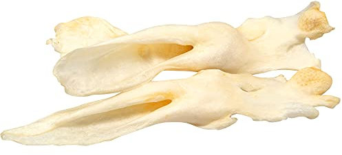 Schecker gepuffte Kaninchenohren - saubere leichte und recht weiche Ohren für den Hund 300 g = ca. 7-8 Stück