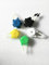 Marine Color Tête de Pompe colorée, pièce de Rechange pour Pompe doseuse, Fonctionne avec DP-4 mc-03-m. (Noir) (Jaune)