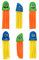 TOPWAYS Pool Diving Toy Set 4 Diving Jellyfish Diving Torpedoes Swimming Underwater Pool Training Toys Diving Games Training Children's Gifts(Diving Mother)