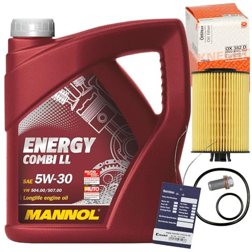 BandelOne enthält Knecht Ölfilter Mannol 5W30 Öl passend für A B Klasse W169 W245