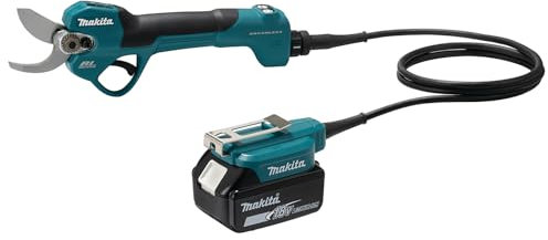 Makita DUP180RT 18V Li-ion LXT Bürstenlose Astschere komplett mit 1 x 5,0 Ah Akku und Ladegerät