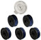 Bobina di filo di ricambio per tagliabordi Ryobi 5132002670 RAC123, adatta per RLT4027, RLT4125, RLT5027, RLT6030, RLT5127, RLT6130 (5 bobine + 1 copertura)