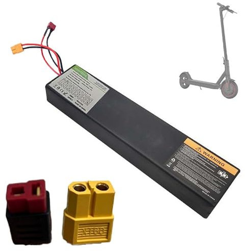 HSSYTZOUL 36V Scooter Électrique Batterie 6AH/7.5AH/8.7AH Scooter Batterie Scooter Électrique Remplacement Accessoire Remplacement Batterie pour Scooter Intégré Fiche XT60,36v,6AH