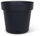 GARDEN ID Pot a réserve d'eau Glamour - Anthracite 40 cm - Surface granuleuse - Intérieur/extérieur - Design épuré.