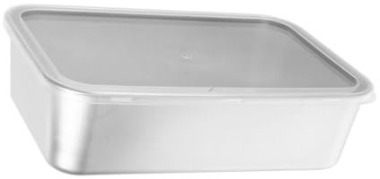 BESTOYARD Teglia Inossidabile Con Per Tiramisu e Dolci Multifunzionale Per e Trasporto Per e Picnic