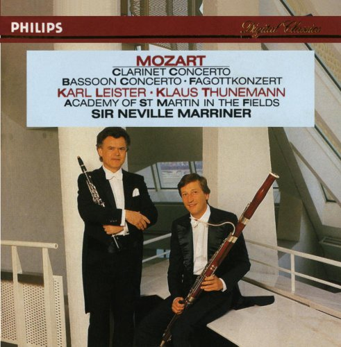 Mozart: Clarinet/Bassoon Concerti