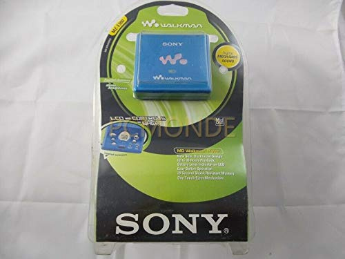 Sony Fits MZE300 MD Mini-Disc Walkman - Blue (MZ-E300)