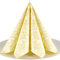 Servietten Ornament creme Premium Airlaid, STOFFÄHNLICH | 125 Stück | 40 x 40cm | Hochzeitsserviette | hochwertige edle Serviette für Hochzeit, Geburtstag, Party, Taufe, Kommunion | made in Germany