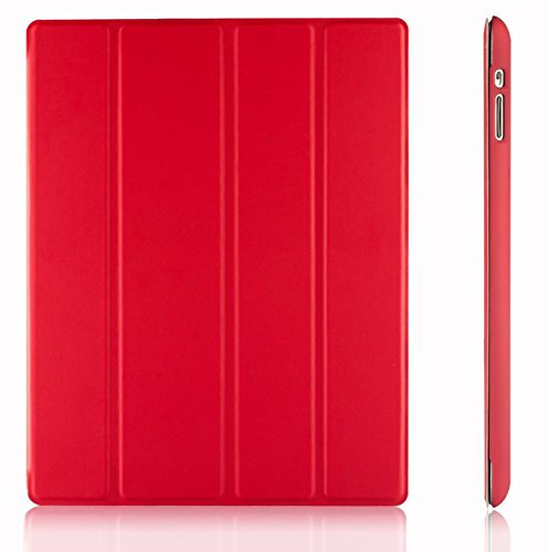 iPad Air iPad 5 funda magnética, themax® iPad Air Smart Case Cover [] de piel sintética y cierre magnético con función de apagadofunción de encendido [Ultra Slim] [ligero] para Apple todos los