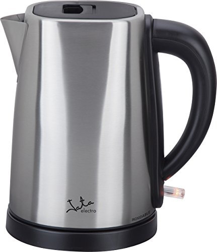 Jata HA722 Hervidor de Agua Eléctrico 1,7 Litro, 2200 W, Libre de BPA, Base 360º, Desconexión Automática, Recogecables, Ebullición Rápida, Visor Agua, Filtro Extraíble