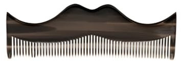Pettine Baffi Moustache Grey Comb Fatto a Mano